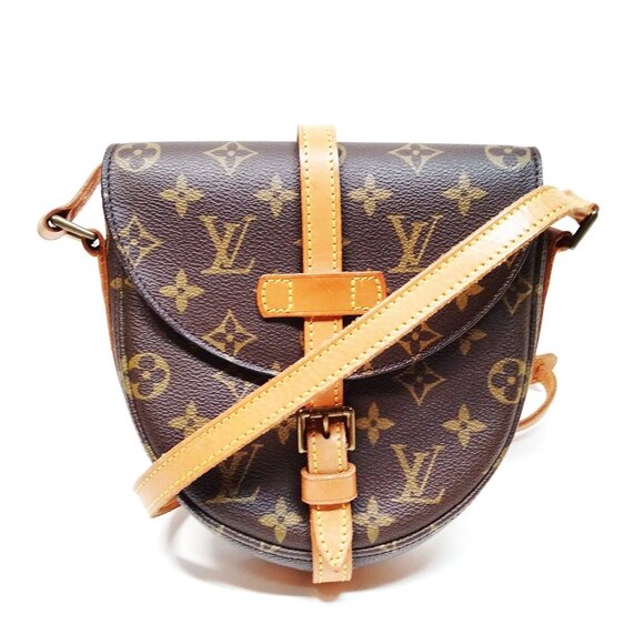 Authentic Louis Vuitton Chantilly PM Brown Monogram Shoulder Bag LCMON309-120125 - Picture 1 of 9